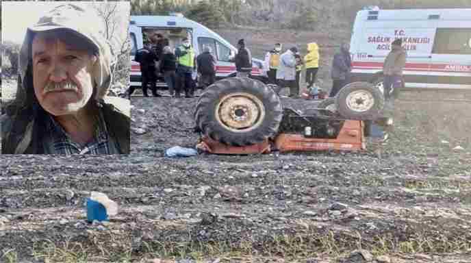 Mersin’de traktör kazası: Baba öldü, oğlu yaralandı