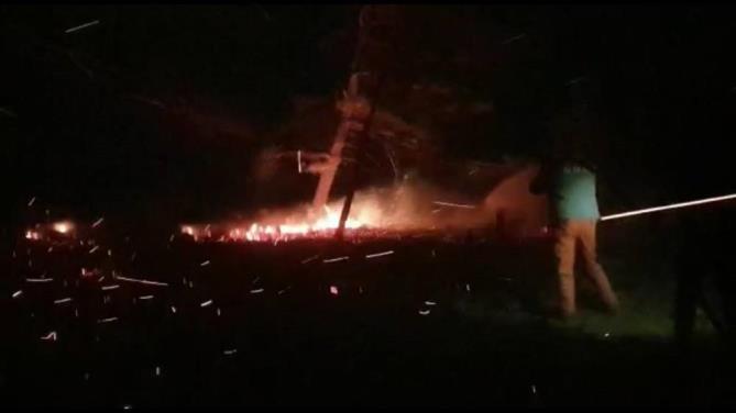 Mersin’de orman yangını