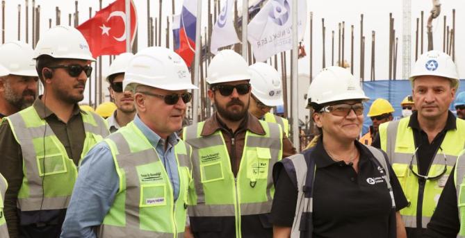 Akkuyu NGS’nin kıyı tesislerinin inşasında bir aşama daha tamamlandı