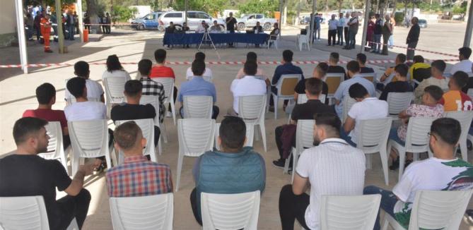 Orman Bölge Müdürlüğüne alınacak geçici işçiler kura ile belirlendi