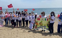 Deniz kaplumbağalarının üreme alanlarında sahil temizliği