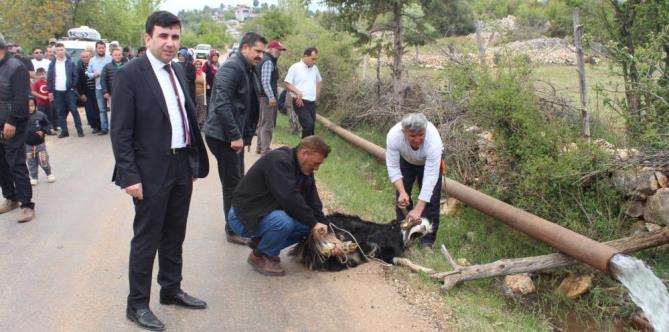 Erdemli’de sulama suyu sevinci