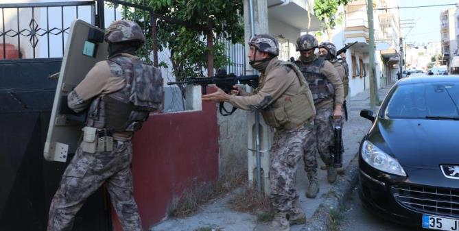 Mersin’deki uyuşturucu operasyonunda 23 şüpheli gözaltına alındı