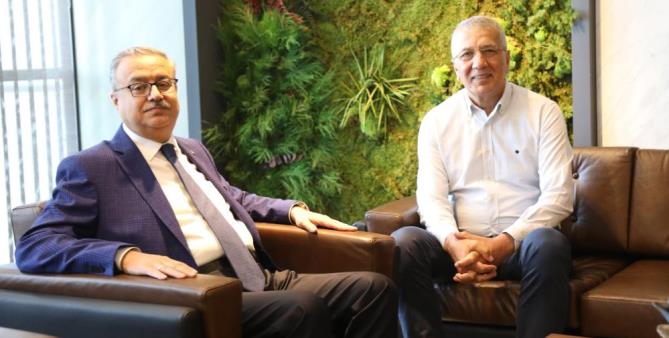 Vali Su, Mezitli’ye veda etti