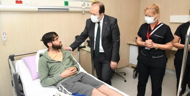 Vali Pehlivan: Mersin Şehir Hastanesi pandemi döneminde hayati işlev gördü