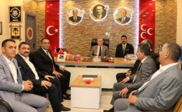 MHP Genel Başkan Yardımcısı Durmaz, Başkan Yılmaz’ı ziyaret etti