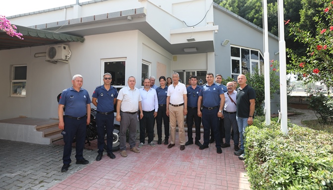 Mezitli Zabıtası yeni yerine taşındı