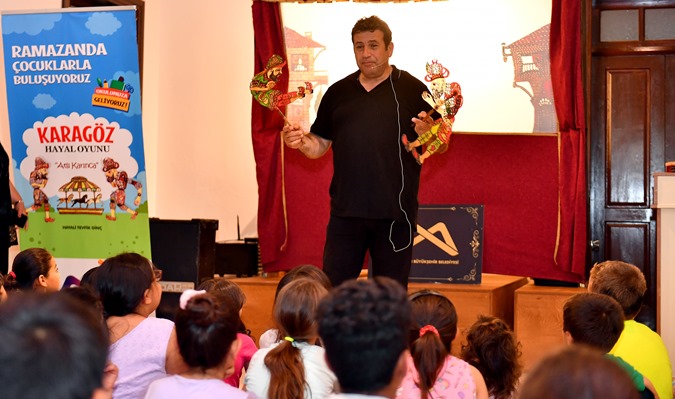 Mersin Büyükşehir, Silifkeli çocukları Gölge Oyunuyla buluşturdu