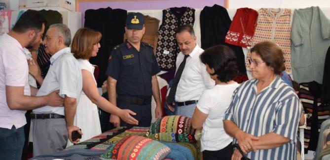 Bozyazı’da halk eğitimin sergisi yoğun ilgi gördü