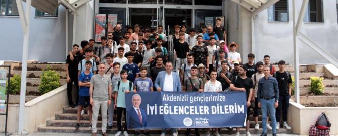 Akdeniz Belediyesinden gençlere Çanakkale ve Kapızlı gezisi