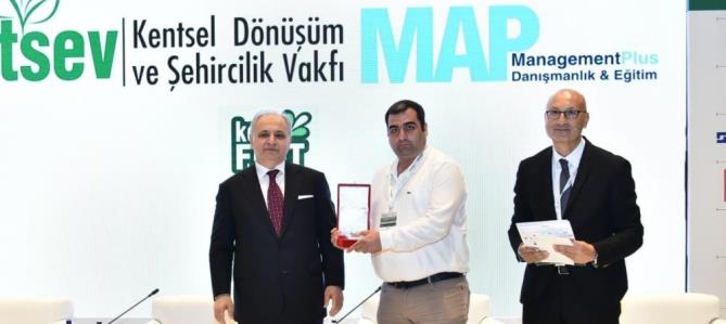 KENTSEV’de Mersin Büyükşehir Belediyesinin iki projesine ödül