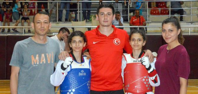 Tekvandoda Mersin şampiyonu Cansu Nayman oldu