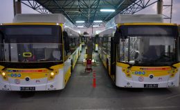 Büyükşehir, CNG’li otobüsler için doğalgaz yakıt dolum istasyonu kurdu