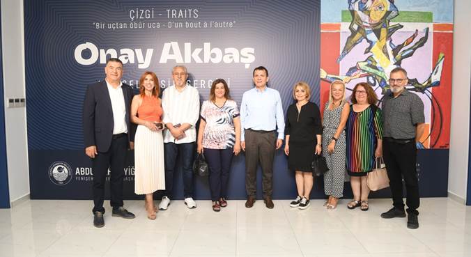 Sanatçı Onay Akbaş’ın kişisel resim sergisi Yenişehir’de açıldı