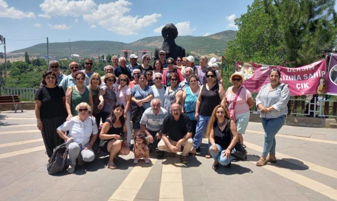 Tunceli gezisine çıkan Alevi vatandaşlardan Başkan Tarhan’a teşekkür