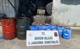 Mersin’de 550 litre kaçak akaryakıt ele geçirildi