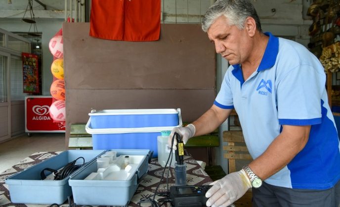 MESKİ, içme suyu analizlerine ara vermeden devam ediyor