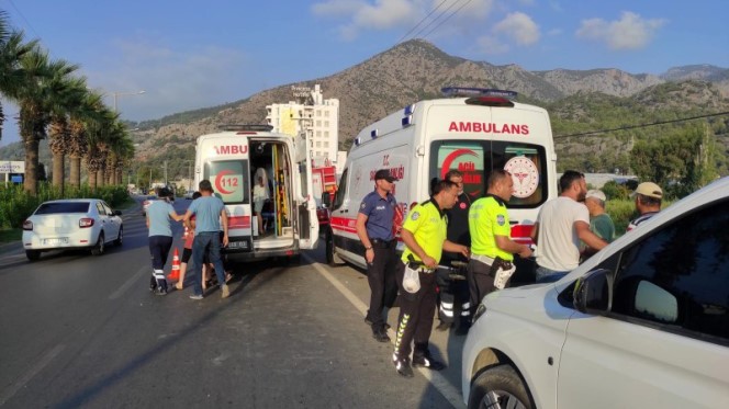 Mersin’de trafik kazası: 1 ölü, 4 yaralı