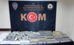 Mersin’de bin 240 paket kaçak sigara ele geçirildi