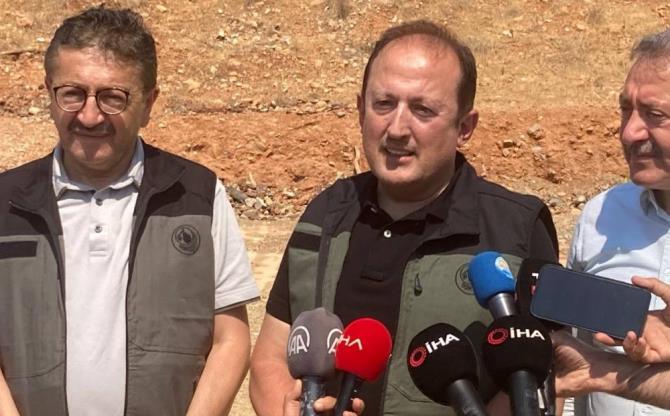 Vali Pehlivan: Yangında zarar gören alanlar tespit edilecek