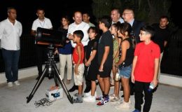 Vali Pehlivan Bilim Köyü’nde öğrencilerle buluştu