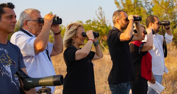 Mersin’de bir ilk ‘Süzülerek göç eden kuşlar için uğurlama etkinliği’