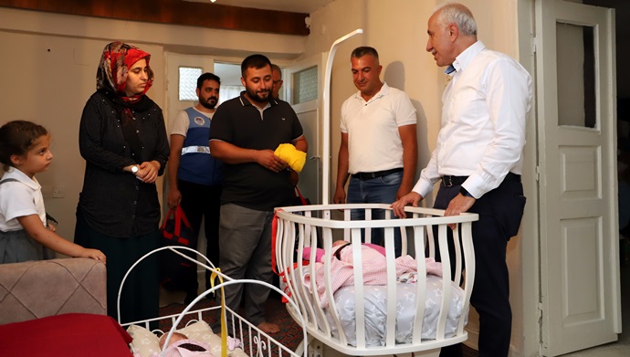 Akdeniz’de ‘Hoş Geldin Bebek’ projesinde 5 bin aileye ulaşıldı