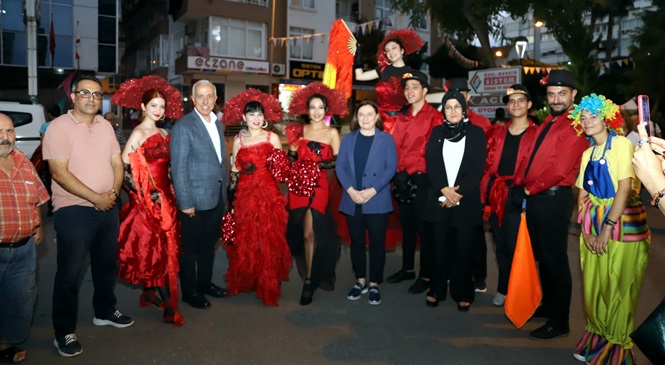 Çamlıbel Sokak Şenliği, renkli görüntülerle başladı