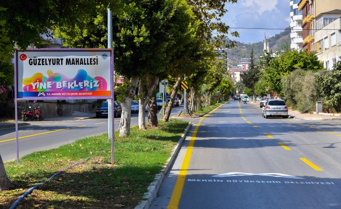 Büyükşehir Belediyesi, Anamur’da 3 önemli cadde yeniledi
