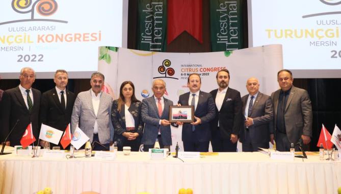 14. Uluslararası Turunçgil Kongresi 6-11 Kasım arasında Mersin’de yapılacak