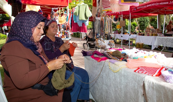 Üretici Kadın Stantları birçok fırsat sunuyor
