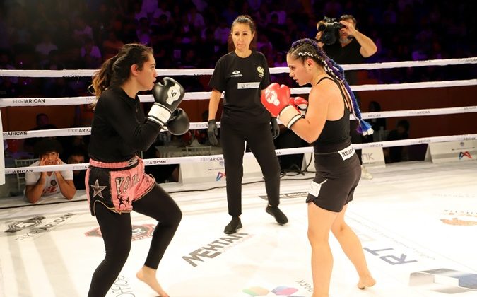 Başkan Gültak, Muay Thai sporcularının heyecanına ortak oldu