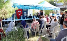 Gültak, Adnan Menderes ve Bahşiş mahallelerini ziyaret etti