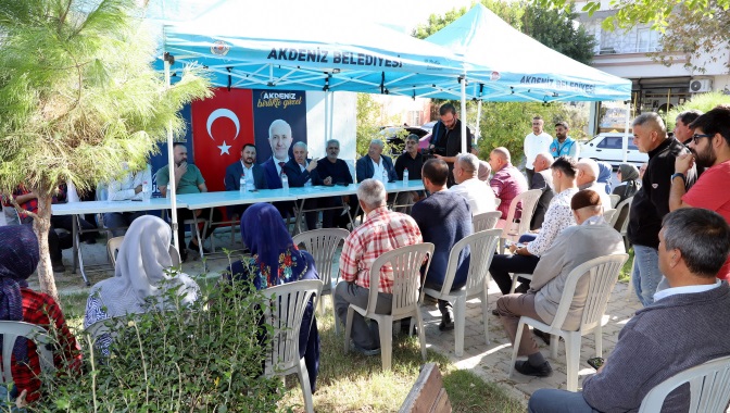 Gültak, Adnan Menderes ve Bahşiş mahallelerini ziyaret etti