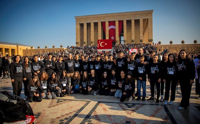 Ata’nın huzuruna ilk kez çıkmanın heyecanını yaşadılar