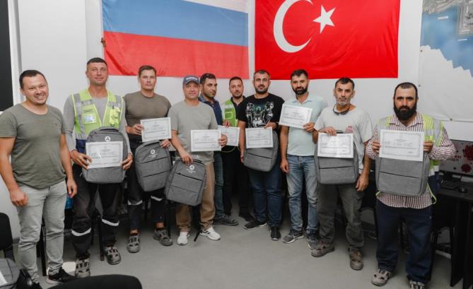 Akkuyu NGS Eğitim Merkezi, ilk mezunlarını verdi