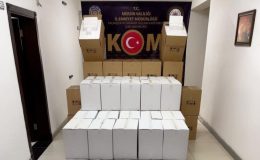 Mersin’de 40 litre etil alkol ele geçirildi