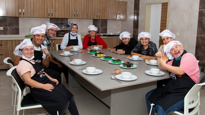 Engelsiz Mutfak Atölyesi’nde geleceğin aşçıları yetişiyor