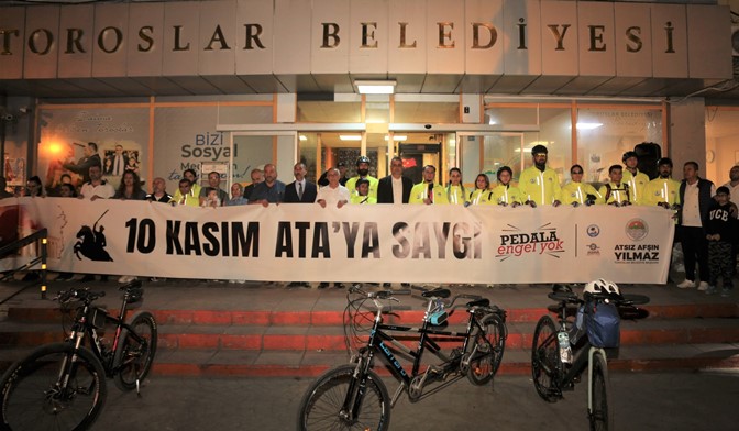 Mersin’den Anıtkabir’e 550 kilometre pedal çevirecekler