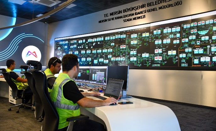 MESKİ, SCADA Merkezi ile tesislerinin 7/24 takibini sağlıyor