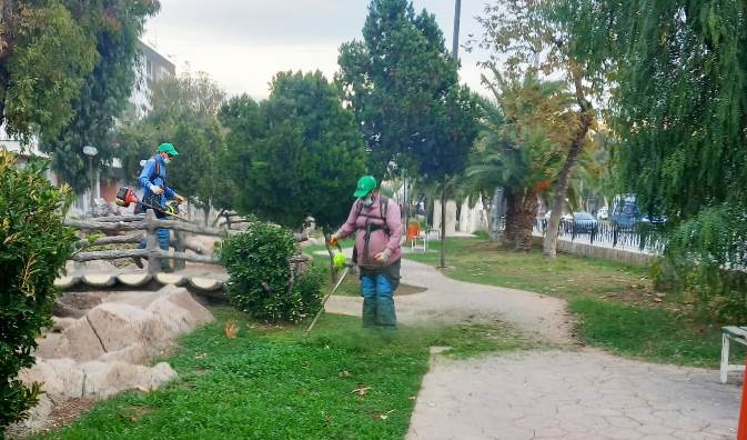 Toroslar’da yeşil alanlar kışa hazırlanıyor