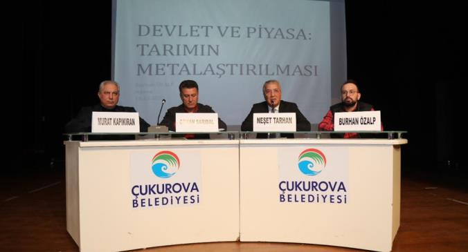 Başkan Tarhan, “Tarım ve Devlet” konulu panelde konuştu
