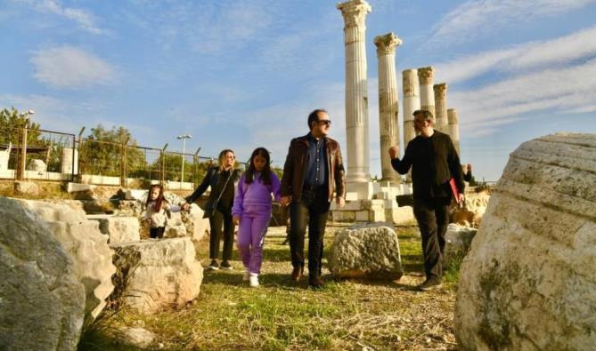 Vali Pehlivan, Soli Pompeipolis Antik Kenti’nde incelemelerde bulundu