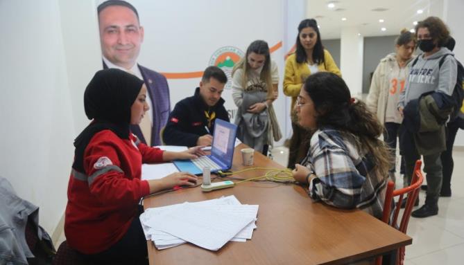 Toroslar Belediye personeli sağlık taramasından geçti