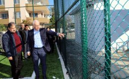 Ispanak tarlası deniliyordu, futbol sahasına dönüştü