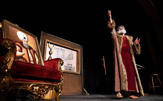 &nbsp;“Ben Mimar Sinan Oyunu” &nbsp;basın mensupları için sahneledi