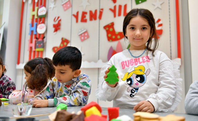 Yılbaşı Kurabiyeleri çocuklardan