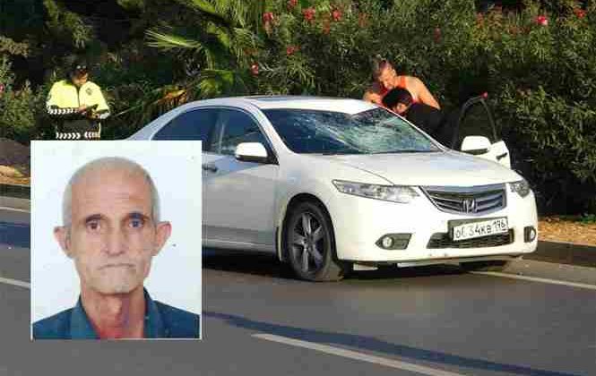 Otomobilin çarptığı yaya metrelerce havaya uçarak hayatını kaybetti