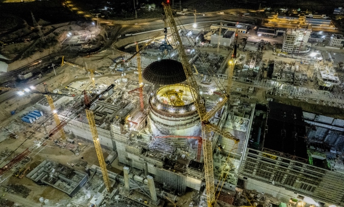 AKKUYU NGS’de&nbsp; 1’inci güç ünitesinde iç koruma kabuğunun montajı tamamlandı