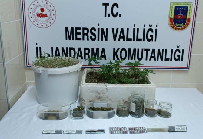 Mersin’de uyuşturucu operasyonu: 1 tutuklu